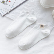 Women's Thin Boat Socks - Breathable & Cute