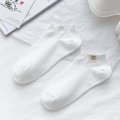 Women's Thin Boat Socks - Breathable & Cute