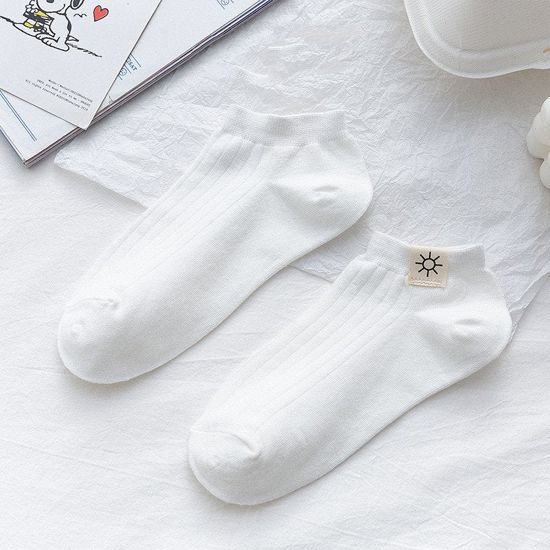 Women's Thin Boat Socks - Breathable & Cute