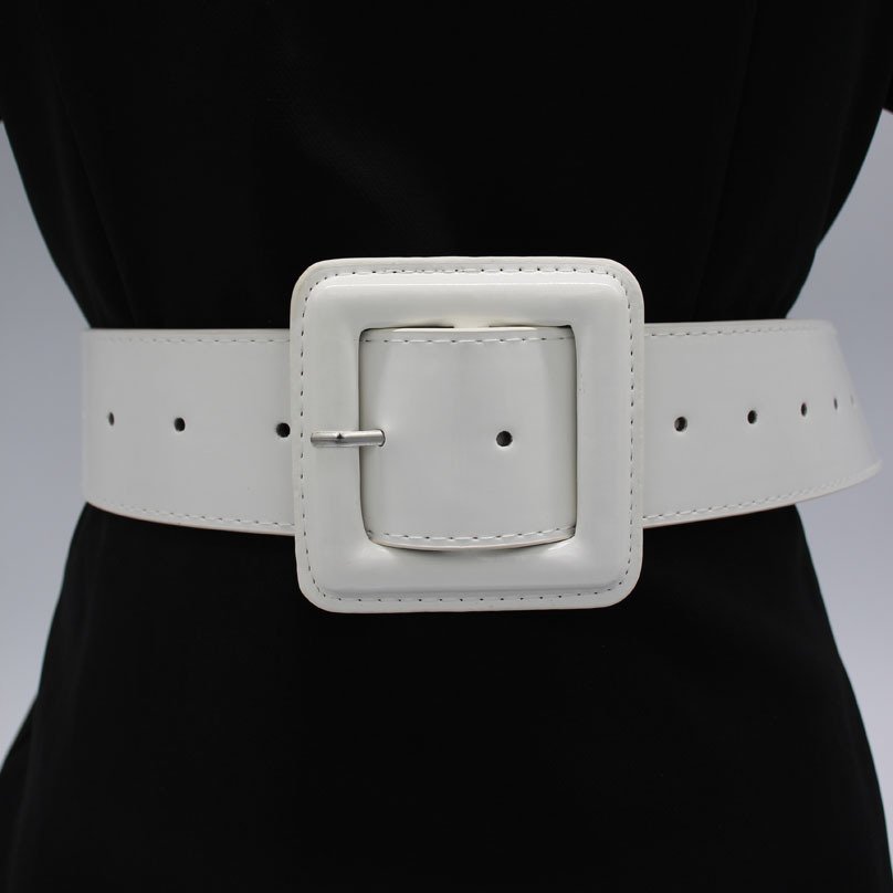 Simple Square Buckle Belt