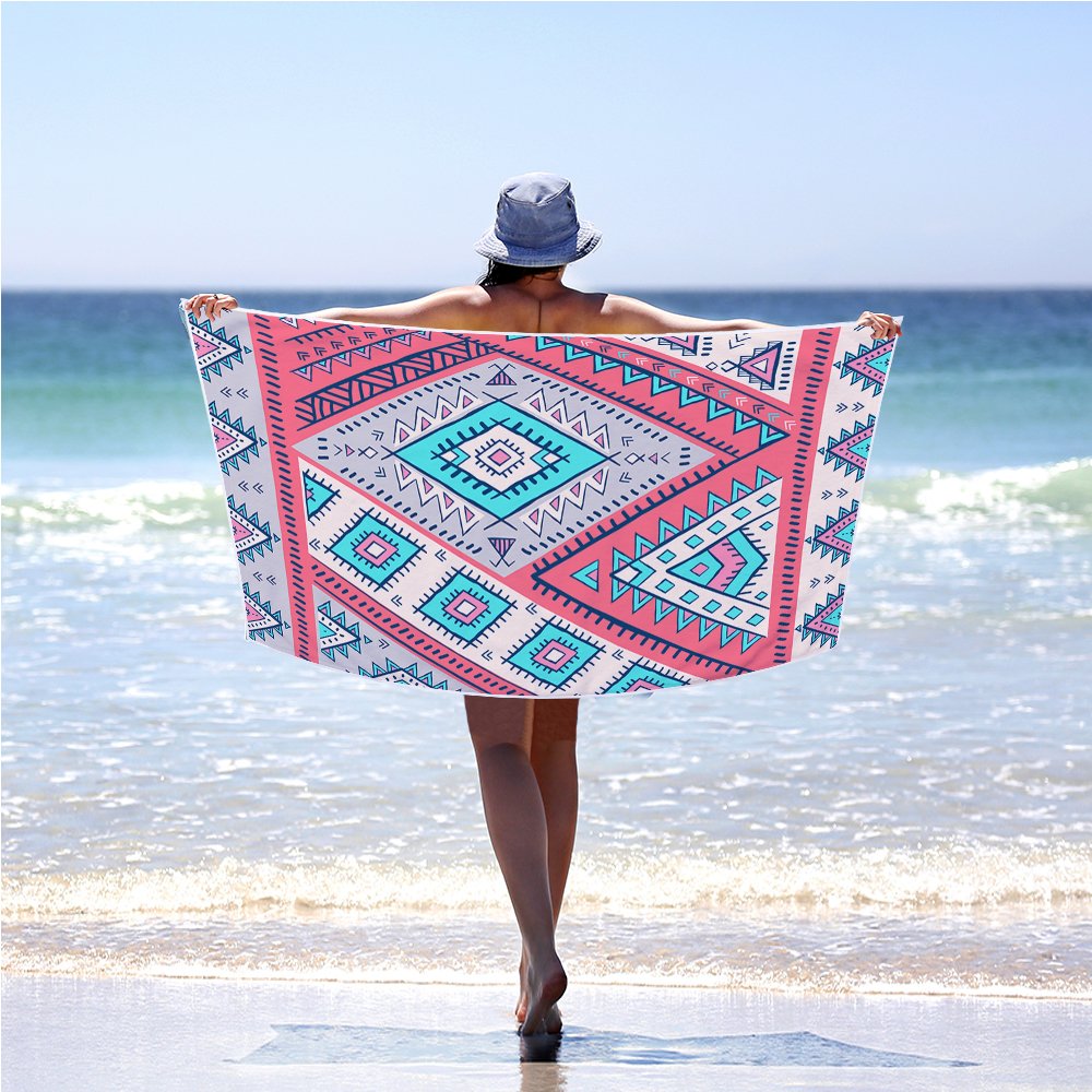 Soft Microfiber Beach Towel for Beach or Pool