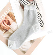 Add a Touch of Glamour with Lace Glitter Socks