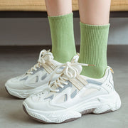Fun Candy Color Socks for Casual Wear