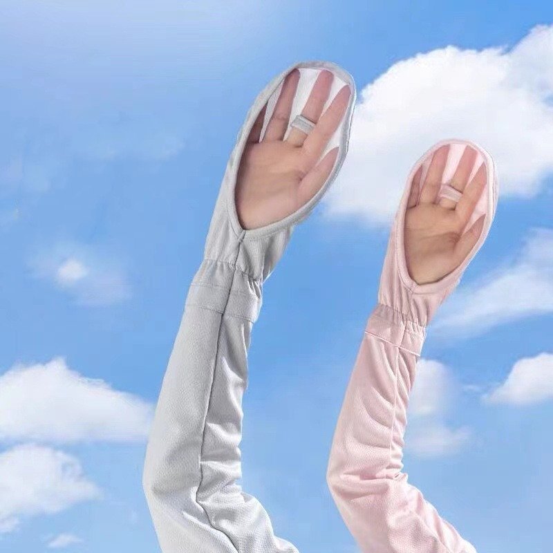 Long-Sleeved Cycling Gloves for Men and Women - UV Protection