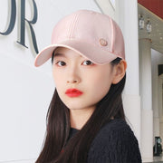Breathable Mesh Sunshade Rhinestone Letter Peaked Hat for Women