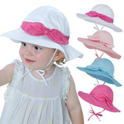 Summer Floral Baby Hats Cotton