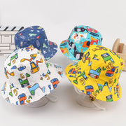 Fun Cartoon Sun Hats for Kids - 12 Styles