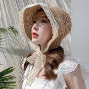 Summer Lace Big Brim Beach Hat for Women