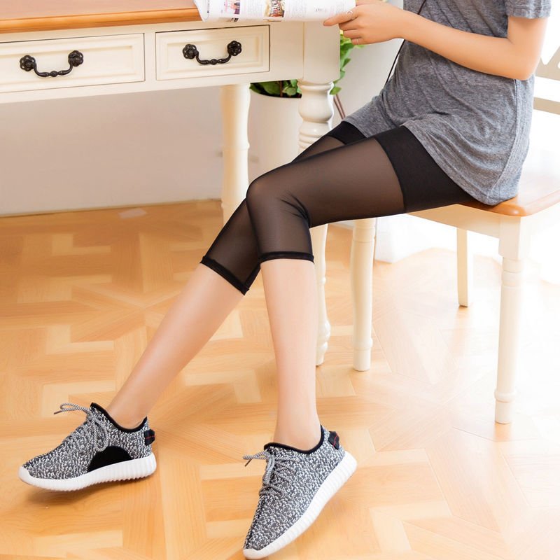 Breathable Cropped Leggings for Women