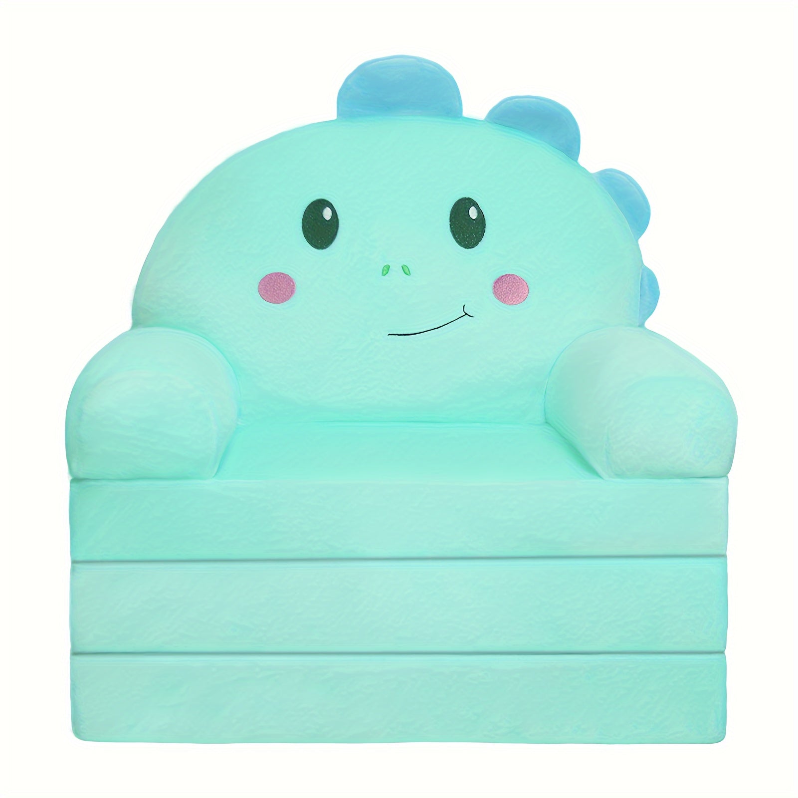 Foldable Couch, a Velvet 2-In-1 Convertible Sofa for Toddlers, Cozy Chair for Reading And Napping, Suitable for Both Boys And Girls