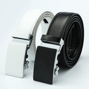 Men's Auto Buckle Leather Belt