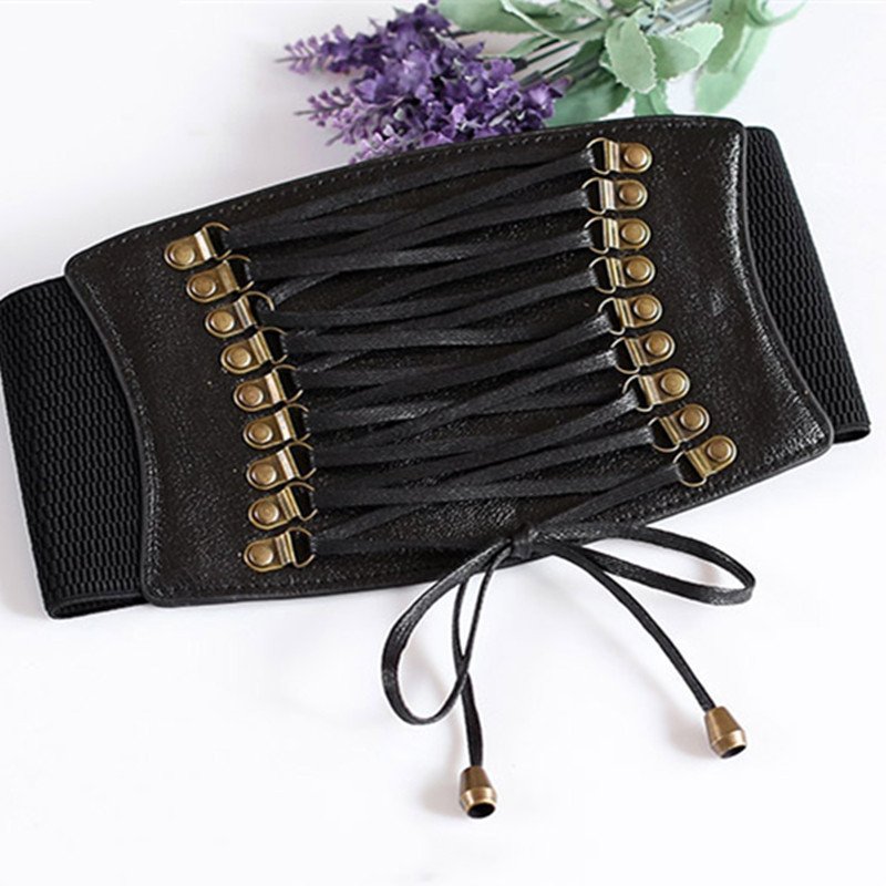Stretchy Wide Waist Belt