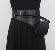 Faux Leather Waist Bag