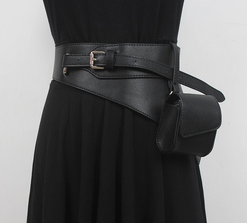 Faux Leather Waist Bag