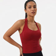 Square-neck Halter Sports Beautiful-back Yoga Tank Top