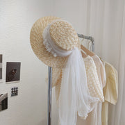 Pearl Lace Wedding Hat