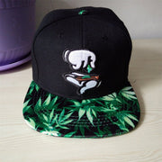 Hip-Hop Flat Brim Baseball Hat - Trendy Streetwear Style