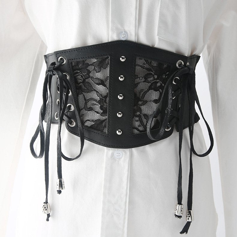 Lace Corset Waist Cincher for Women