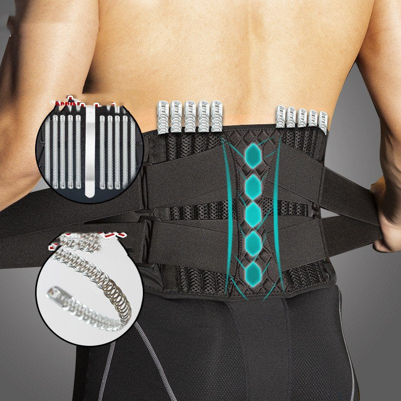 Supportive Sports Belt for Men's Running and Squat