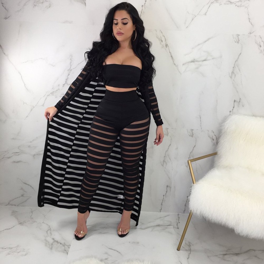 Sexy Lace Hollow Cloak Plus Size Jumpsuit