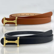 All-match Women's Simple Thin Belt