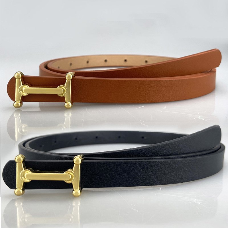 All-match Women's Simple Thin Belt