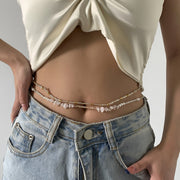 Beaded Waist Chain Accent