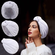Trendy Cross Knot Cap for Women