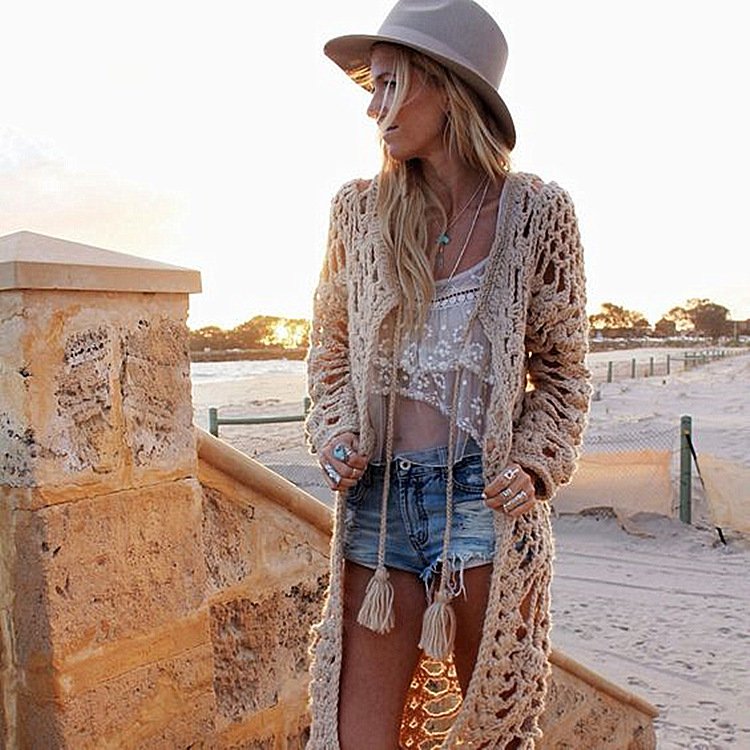 Cozy Thick Knit Cardigan for Women