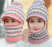 Warm Ear Protection Women's Winter Hat for Cold Weather