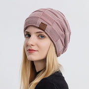 Stay Warm with Stylish Mixed Color Knitted Hats