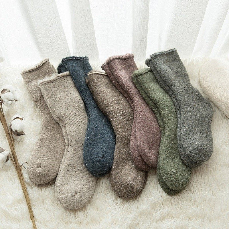 Warm Women's Fleece Snow Socks