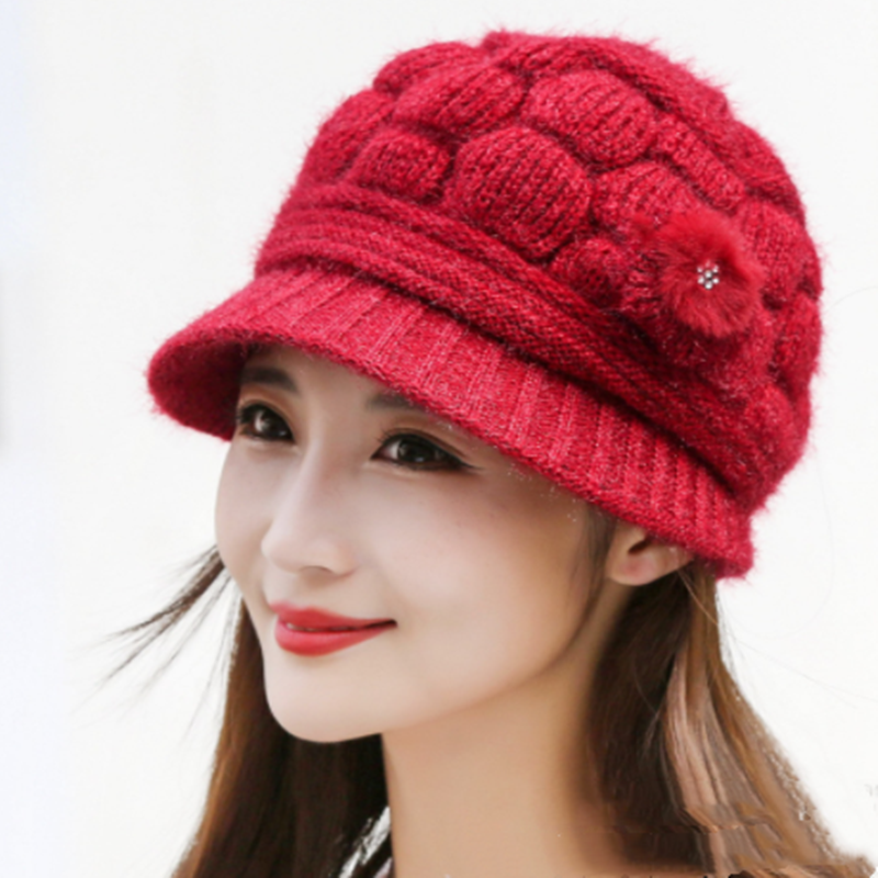 Warm Bumpy Beanie Hat