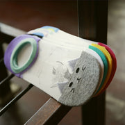 Cute Cartoon Cat Socks for Women