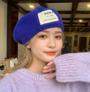 Warm Wool Beret Hat