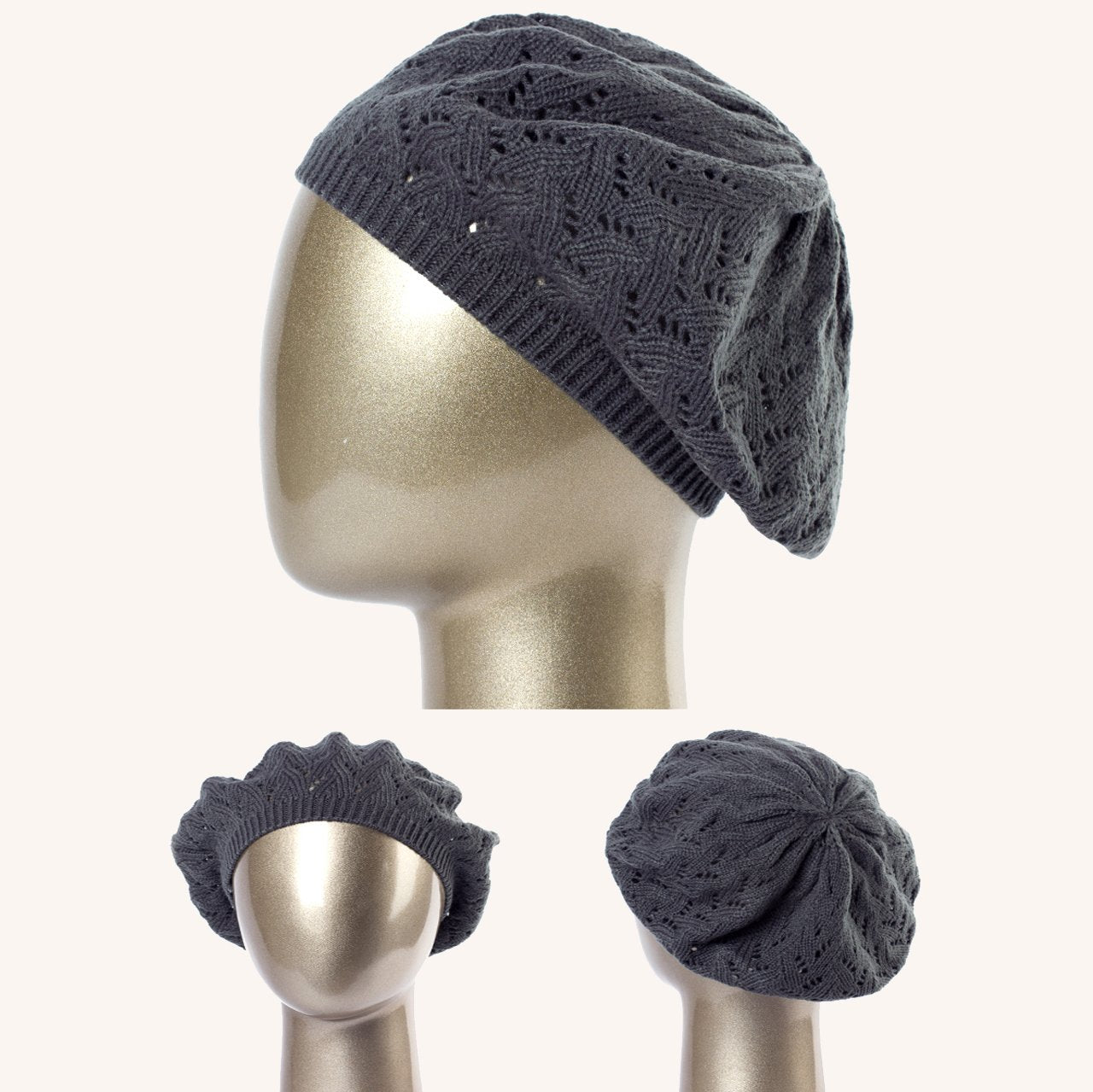 Women's Cashmere Beret - Soft, Stylish, Versatile