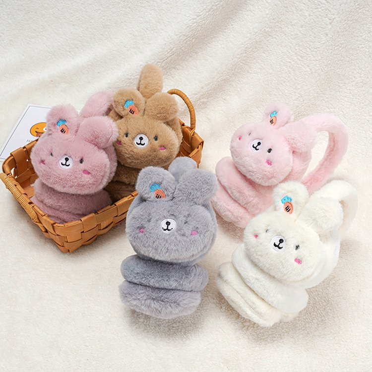 Warm Kids' Cartoon Earmuffs