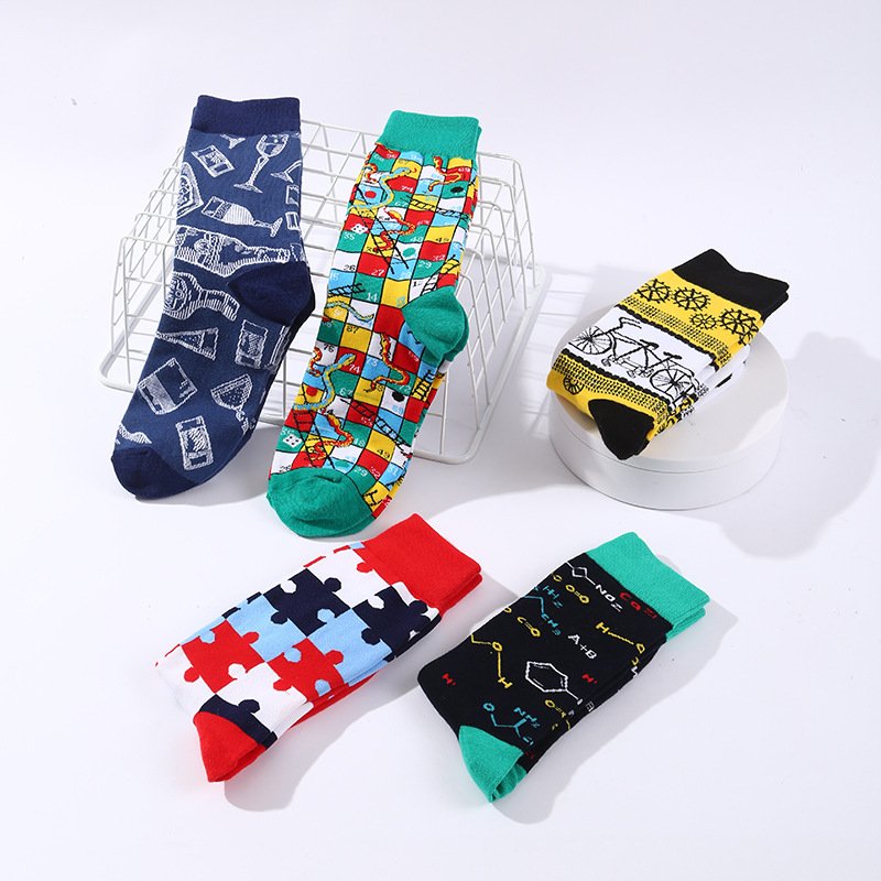 Trendy Mid-Calf Socks for Men & Women
