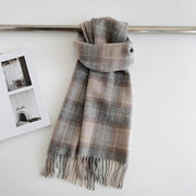 Wool Plaid Scarf
