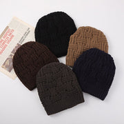 Stay Warm with Style - Men's Knitted Wool Hat