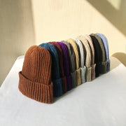 Retro Wool Hats for Women - Simple Knit Design