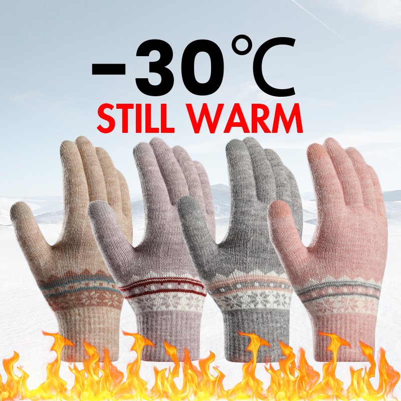 Warm Touch Screen Gloves for Women