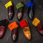 Men's 7-Day Socks - Happy Week Embroidery Socks Wholesale