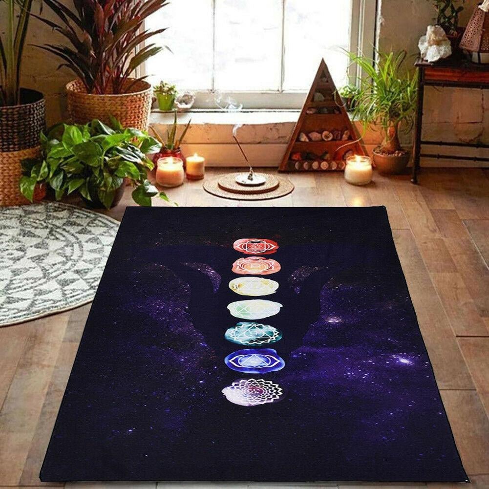 Vibrant Meditation Tapestry