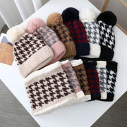 Warm Knit Hat Set