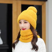 Warm Knit Scarf & Hat Set
