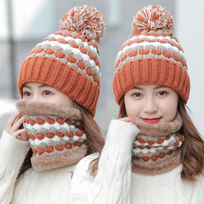 Stay Warm in Style with 2-Piece Set Scarf & Hat
