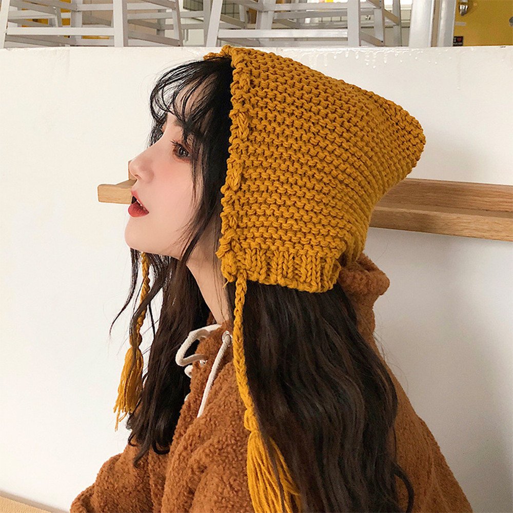 Cozy Knitted Wool Beanie for Women