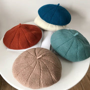 Korean Winter Beret for Women - Warm Australian Wool