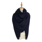 Stay Warm in Style with Oversized Faux Cashmere Scarf